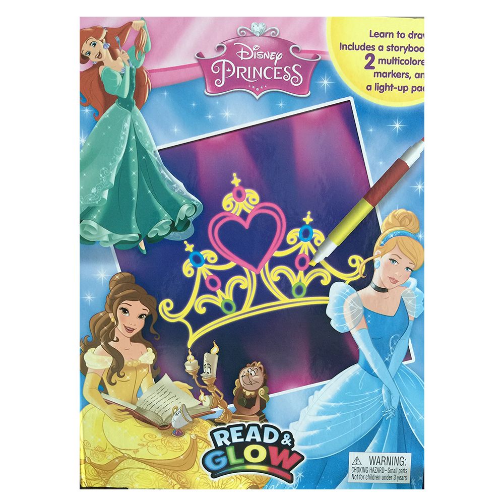 كتاب Disney Princess Read Glow