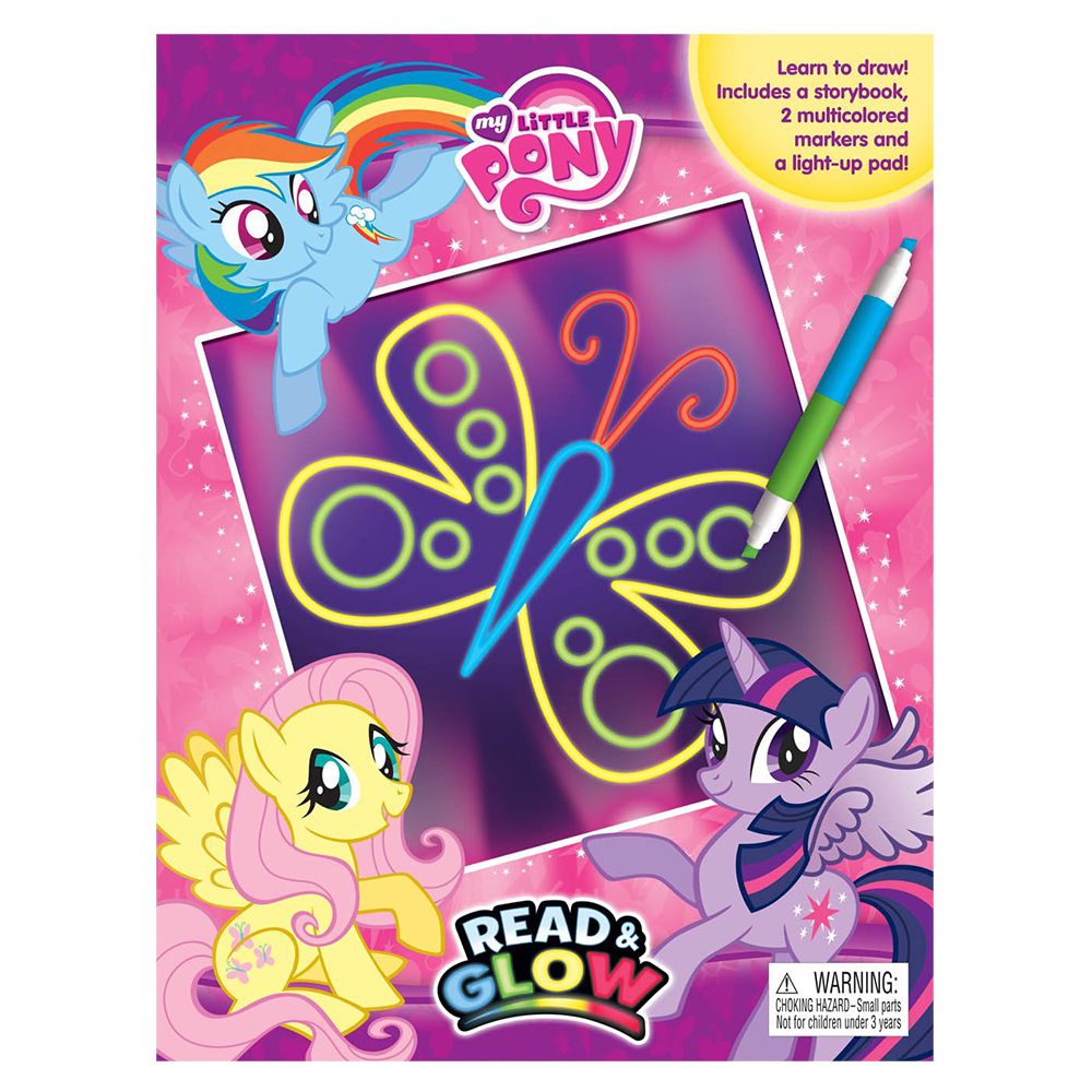 كتاب My Little Pony Read Glow