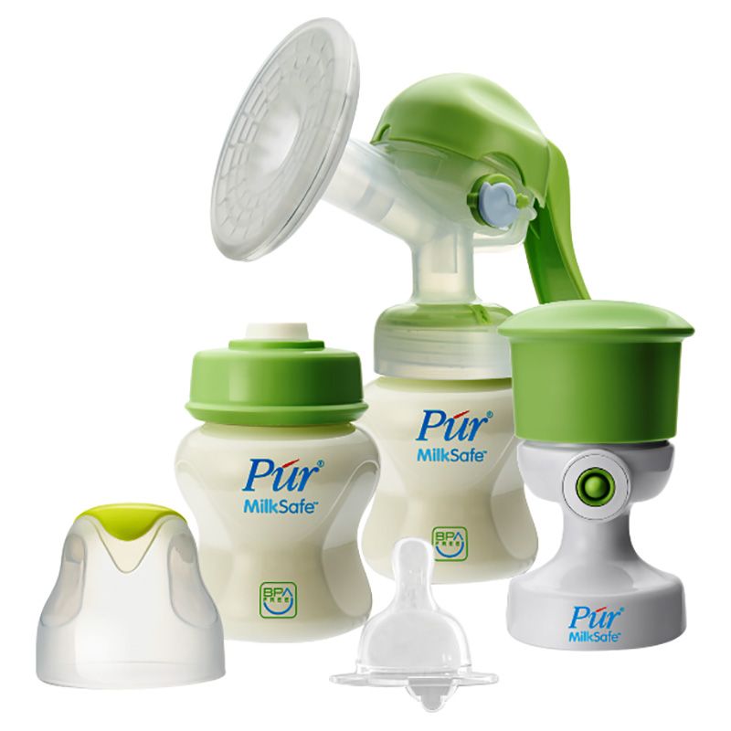 PUR - Milksafe Breast Pump With Vacuum Pump Set