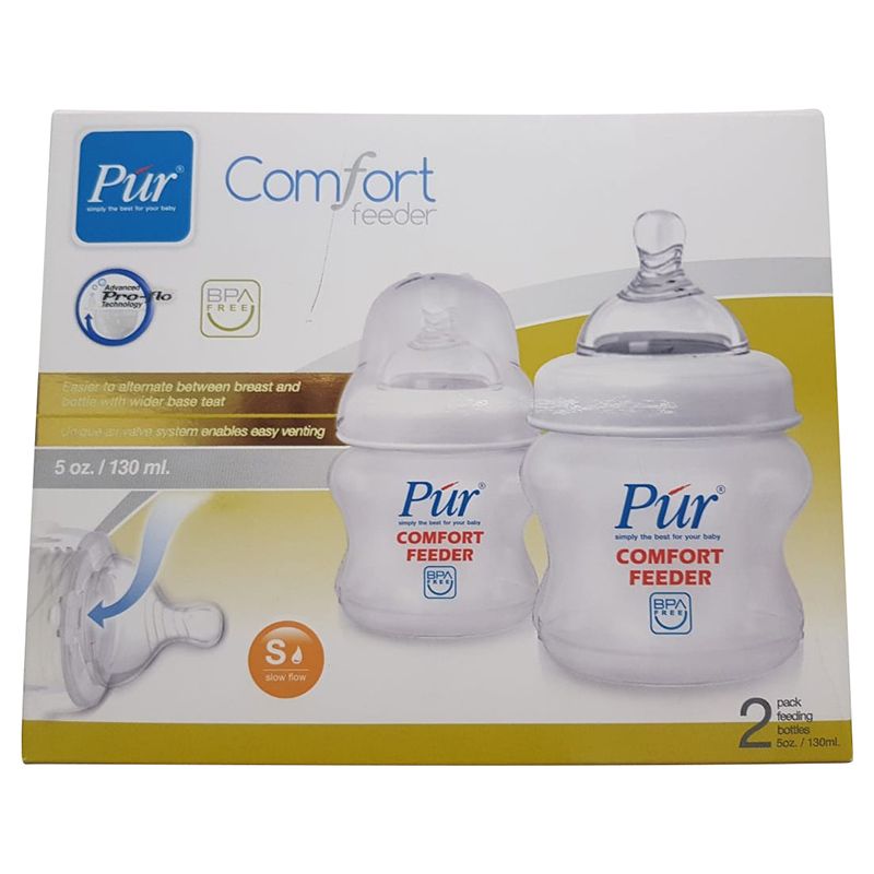 بور رضاعة كومفورت عريضة العنق عدد 2 5 أوقية