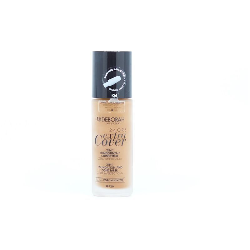 Deborah Milano  24ORE Extra Cover Foundation 04 Apricot 30ml