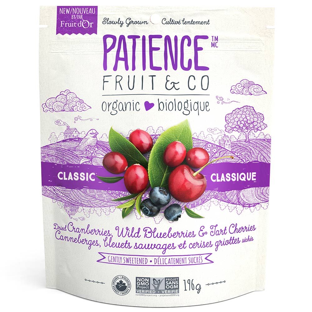 بيشانس فروت آند كو - خلطة توت عضوية مجففة - 196 غم