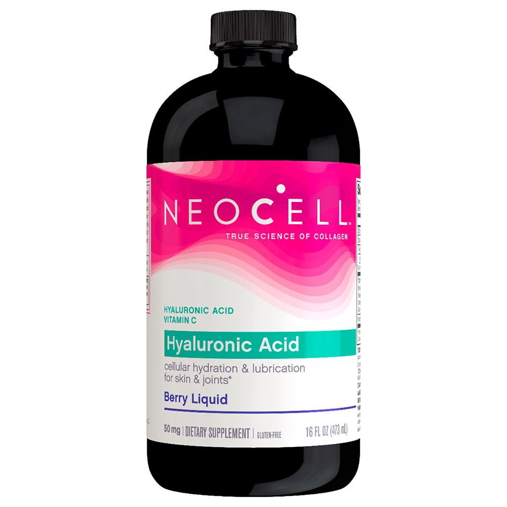 Neocell - Hyaluronic Acid Blueberry Liquid 50Mg 16 Oz