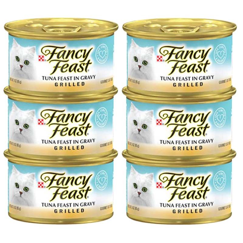 Purina Fancy Feast - Grilled Tuna Cat Food 85g (5+1)