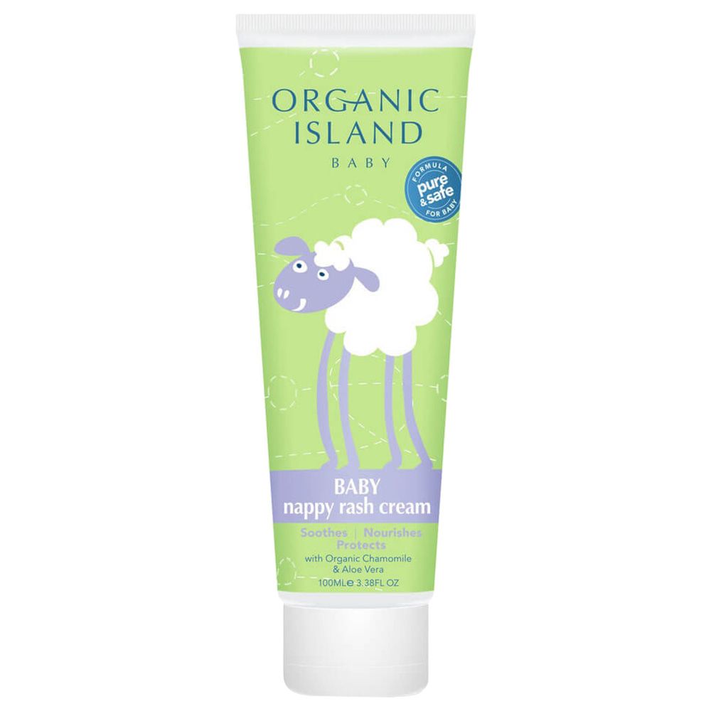 Organic Island - Baby Nappy Rash Cream 100ml