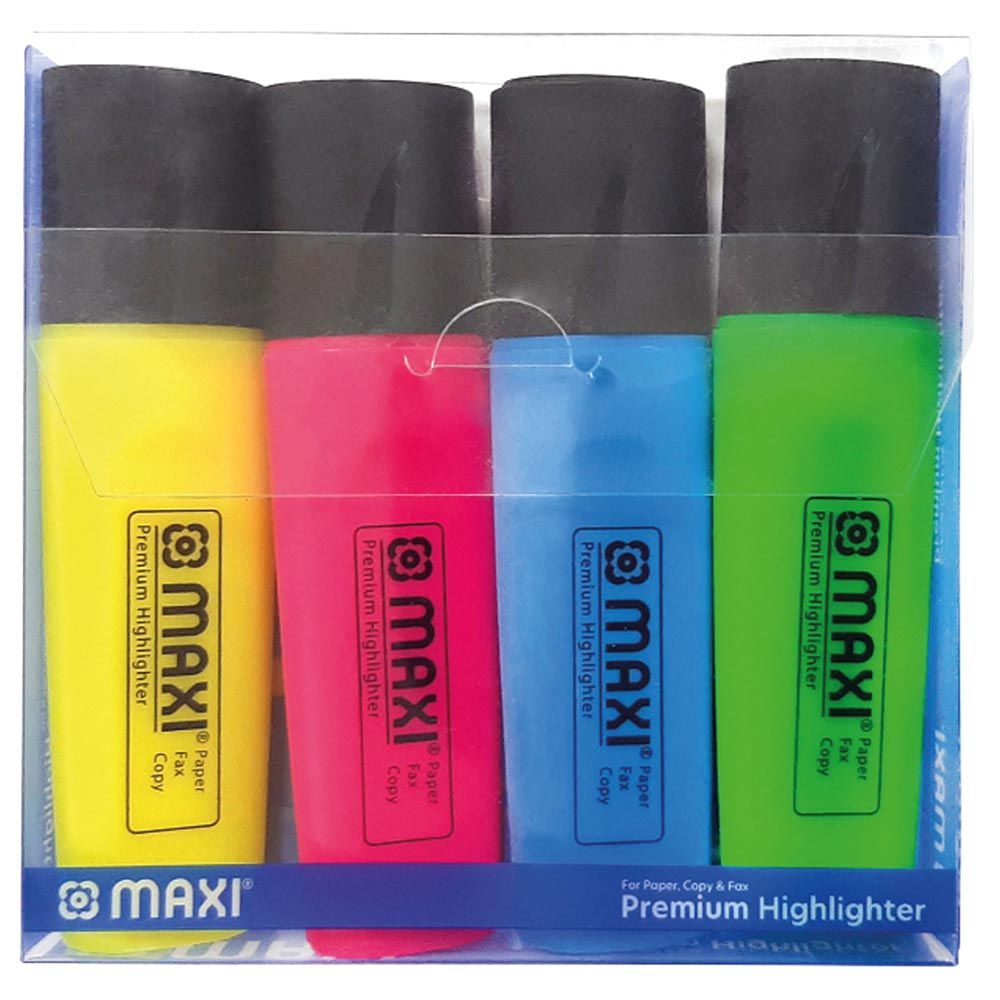 Maxi - Highlighter Set of 4