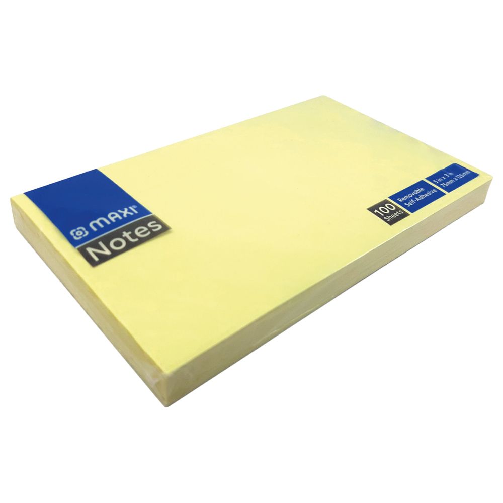 ورق ملاحظات لاصق لألوان الباستيل من ماكسي 100 ورقة