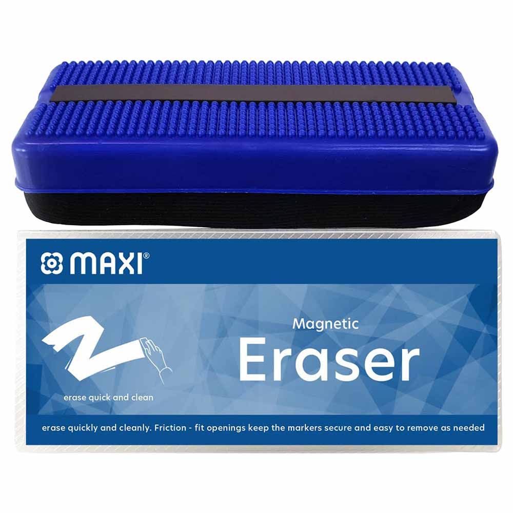 Maxi - Magnetic Whiteboard Eraser - Blue