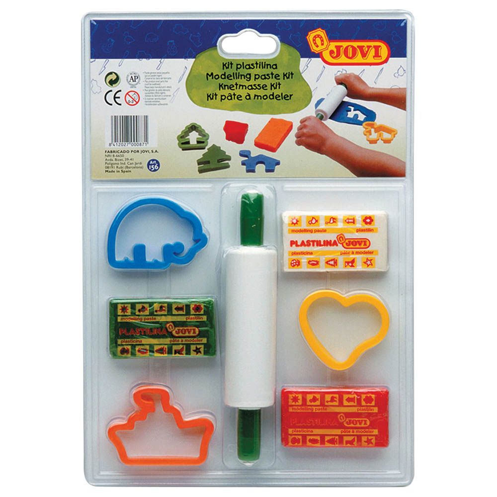 Jovi - Plastilina Blister Set With Modelling Clay Bars