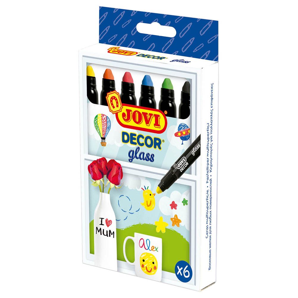 Faber-Castell - Glass Decor Marker 6 color
