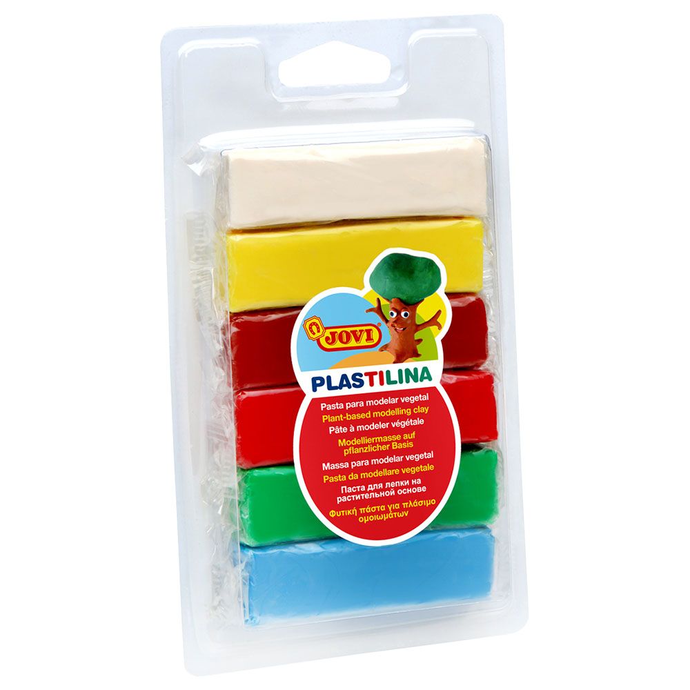 Jovi - Plastilina Blister 6 Bars 25gms