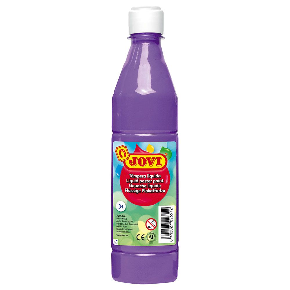 Jovi - Liquid Poster Paint Bottle 500ml - Violet