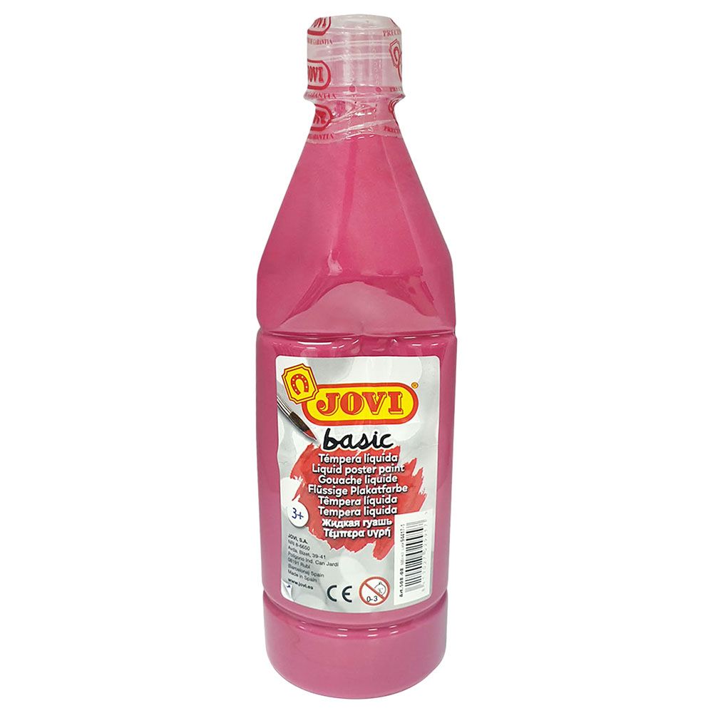 Jovi - Basic Liquid Poster Paint Bottle 500ml - Magenta