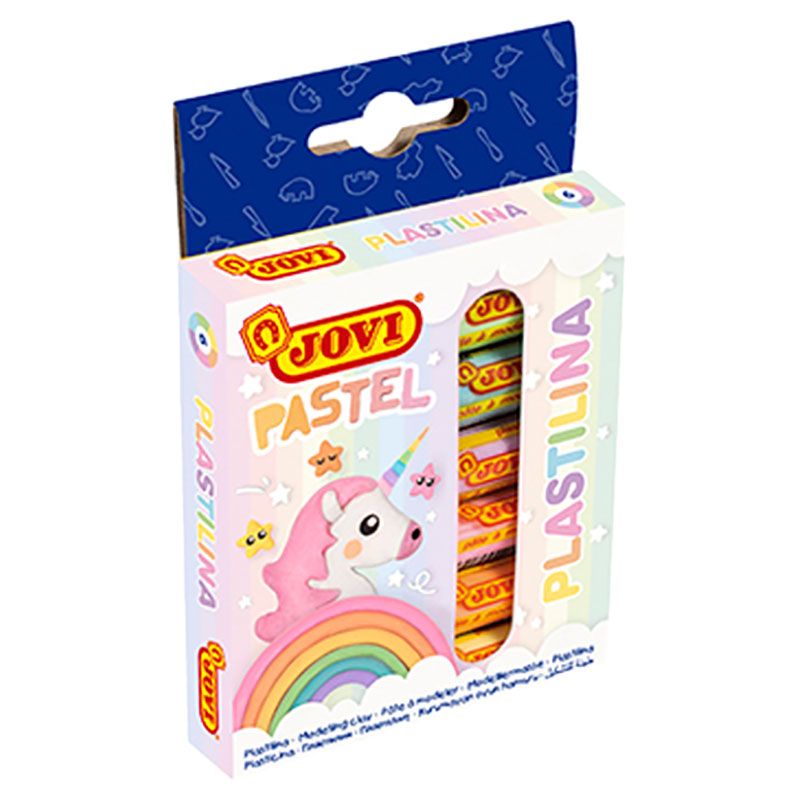 Jovi - Plastilina Modelling Clay Blister 15g Pack of 6