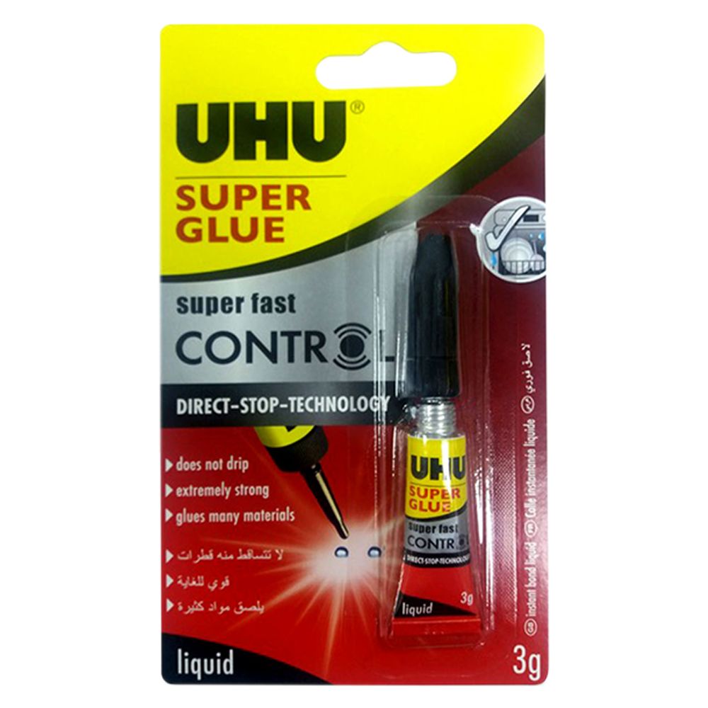 UHU - Fast Control Super Glue 3g