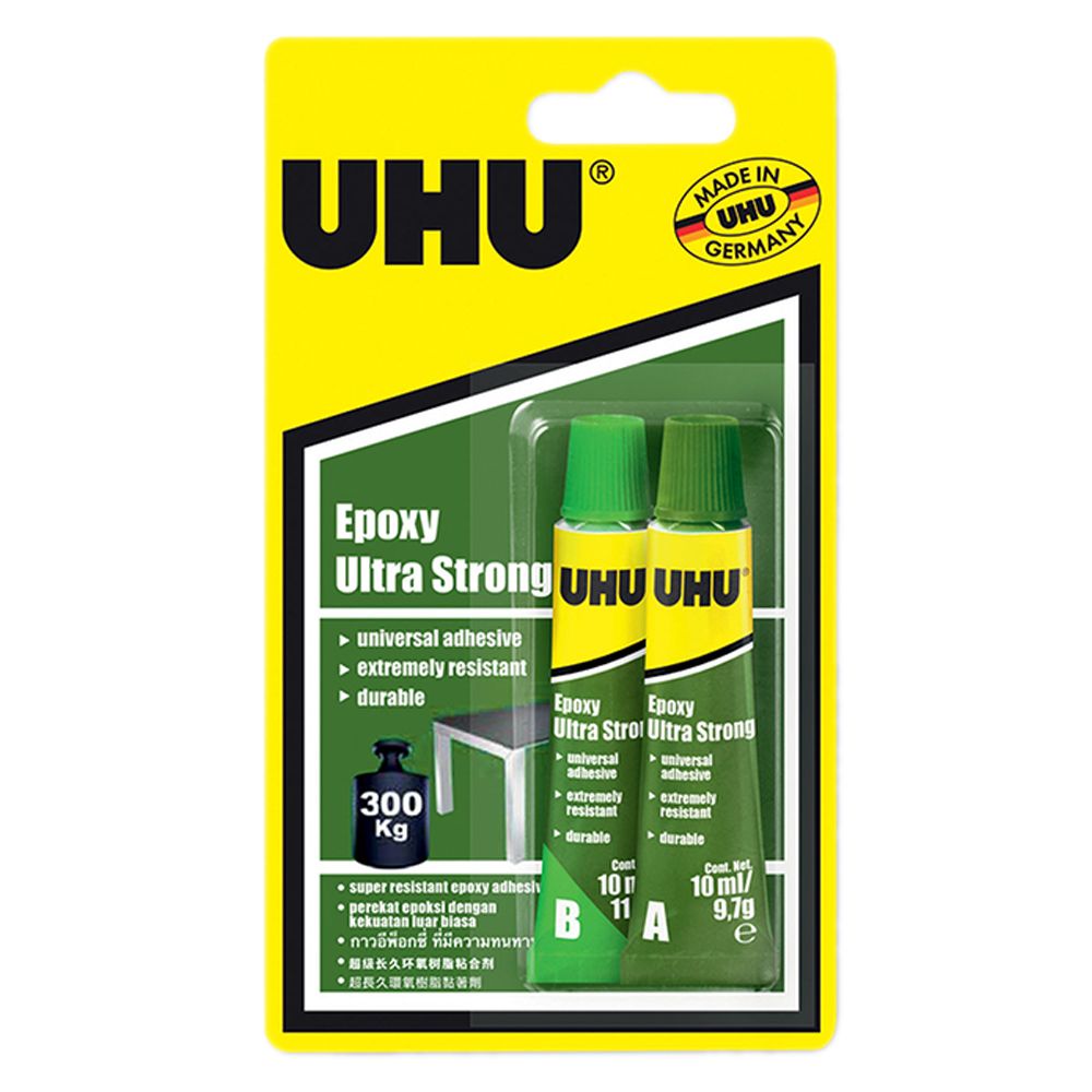 UHU - Epoxy Ultra Strong Universal Adhesive 2x10ml