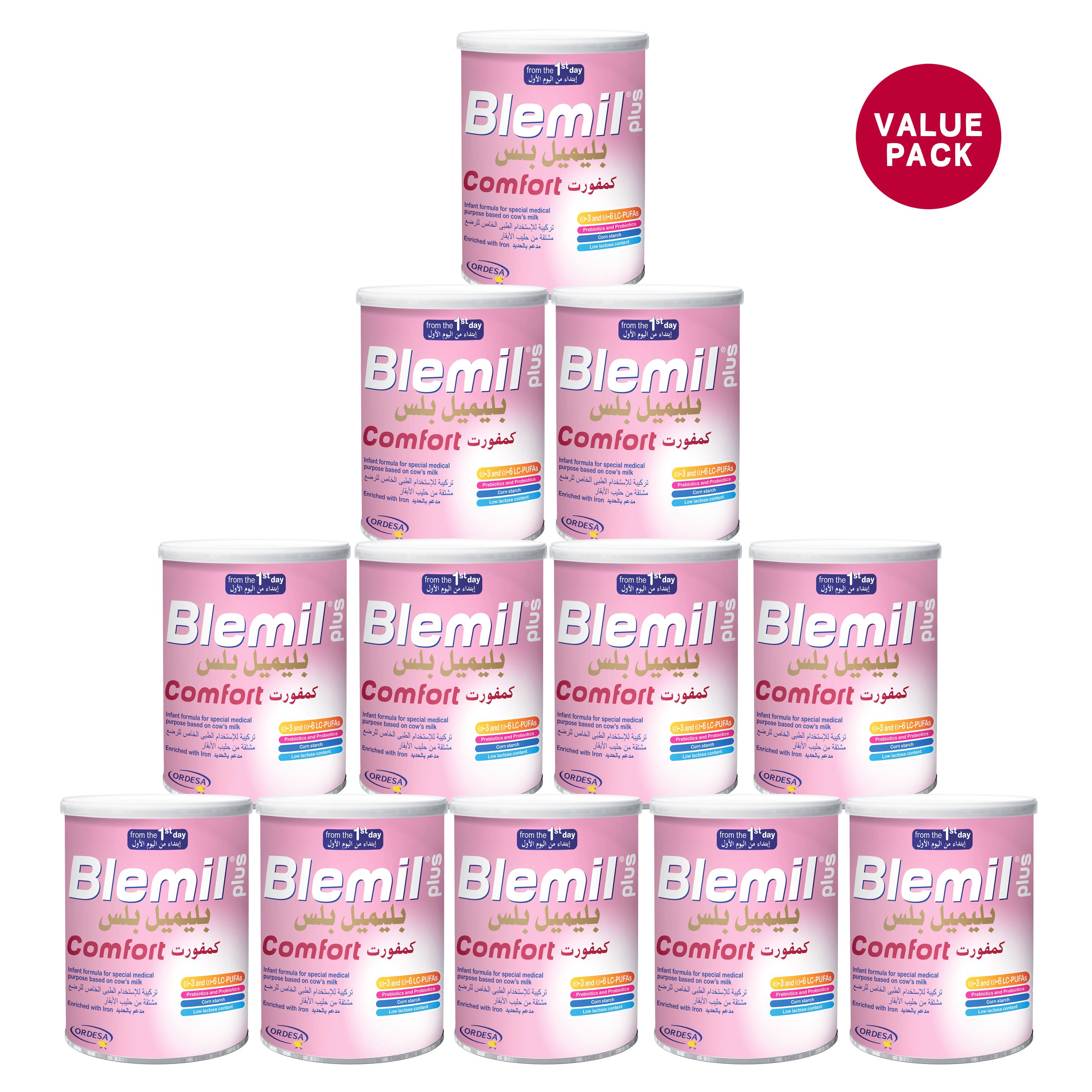 Ordesa Blemil plus Comfort Infant formula milk 400g x12 Pack
