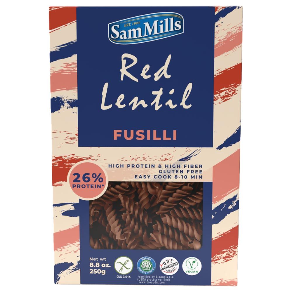 SamMills - High Protein Redpea Fusilli 250g