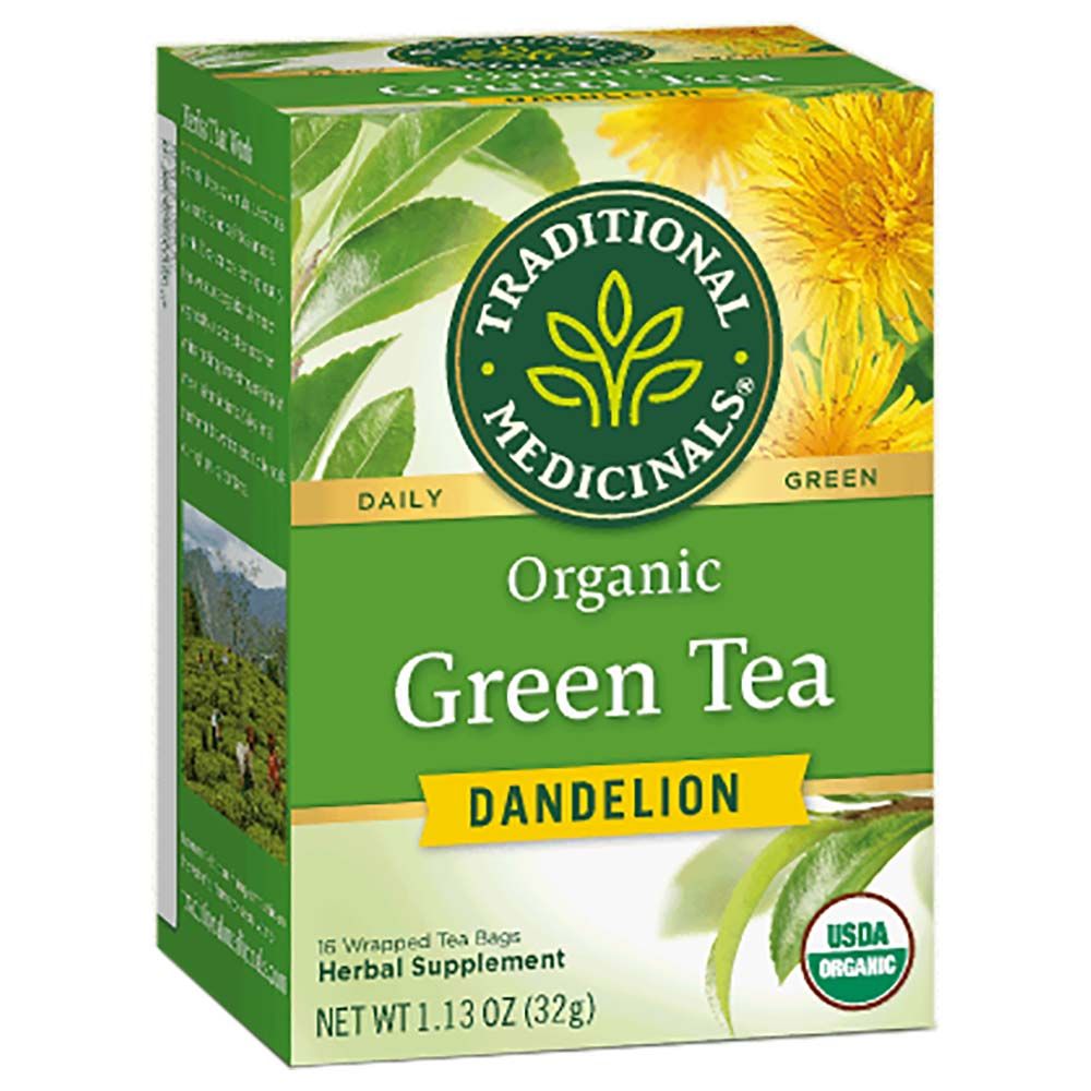 Traditional Medicinals - Green Tea Dandelion