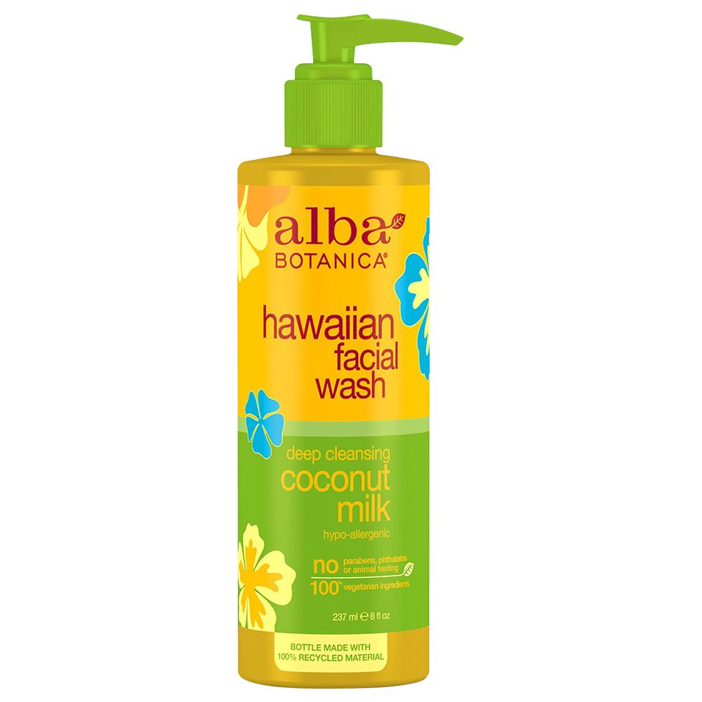 Alba Botanica Hawaiian Coconut Milk Facial Wash 237ml