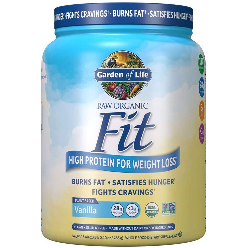 Garden of Life - Raw Organic Fit Protein Powder Vanilla 465g