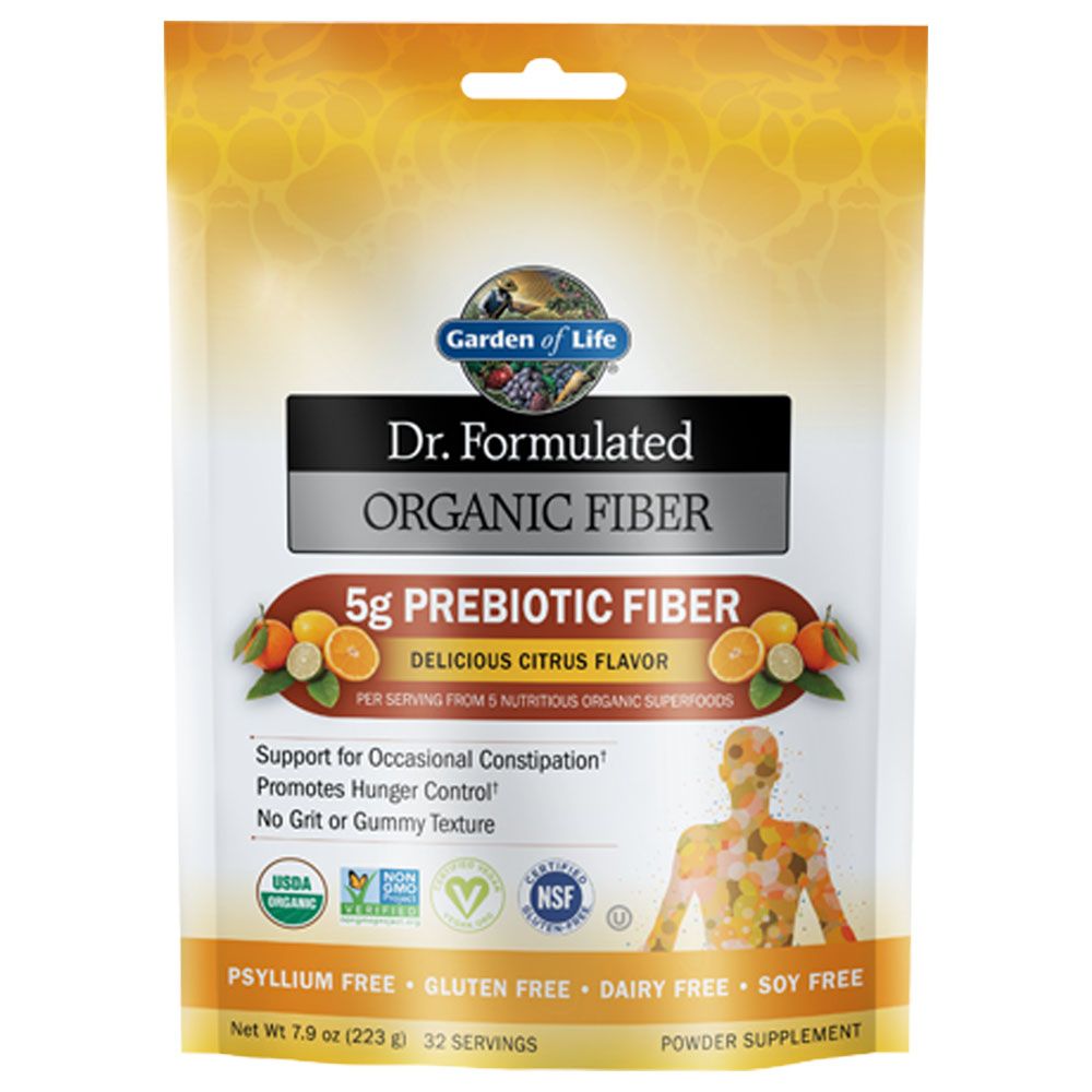 ألياف حمضيات عضوية 223غم من ماركة غاردن أوف لايف