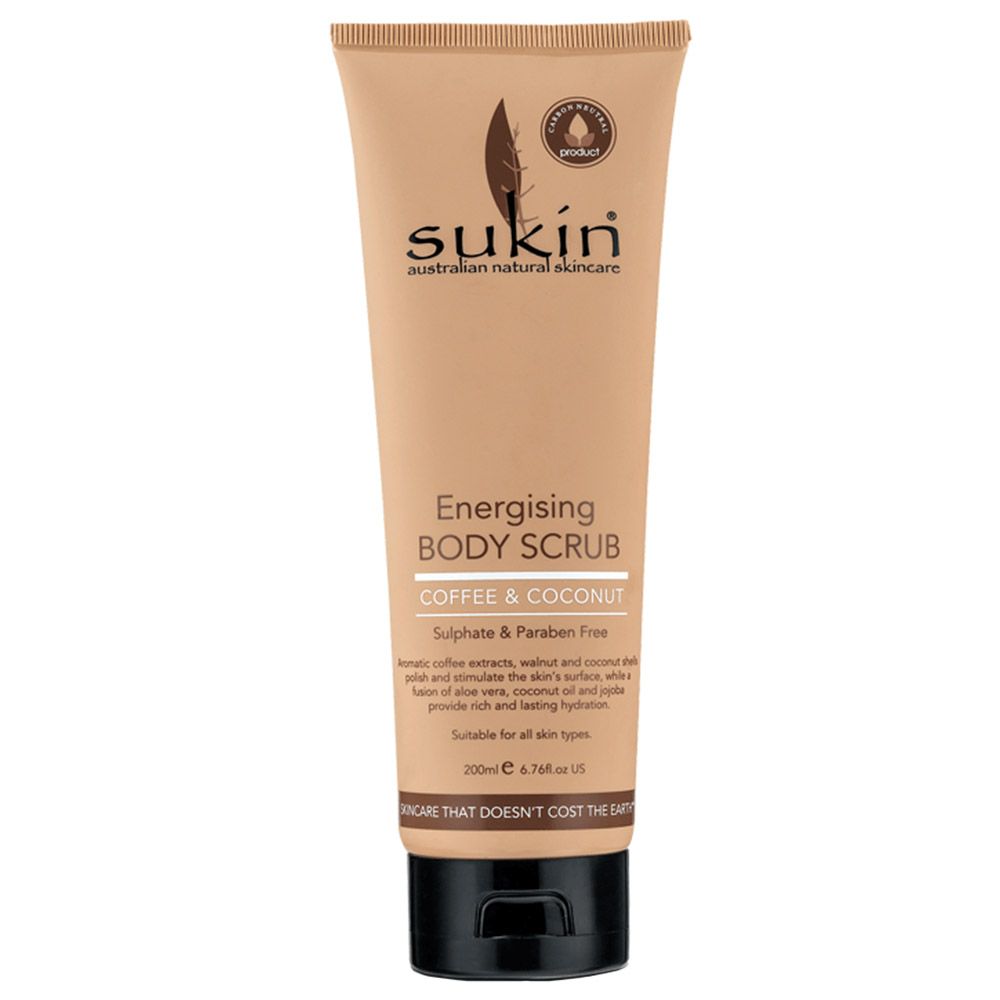 Sukin - Energising Body Scrub Coffee & Coconut 200ml