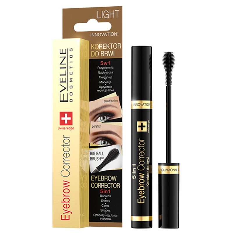 Eveline - Eyebrow Corrector Light Brown 9 Ml