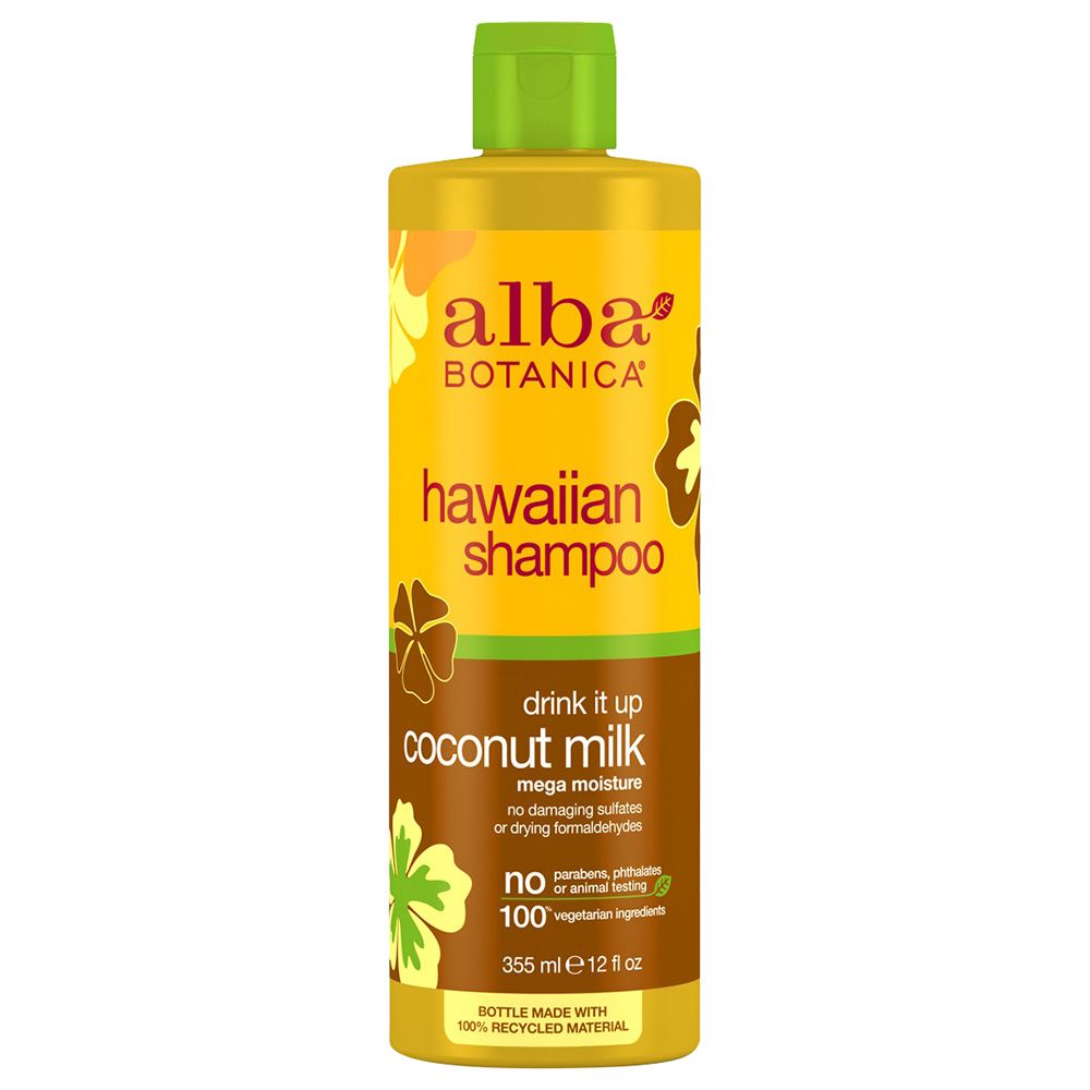 Alba Hawaiian Drink It Up Coconut Milk Shampoo 355ml