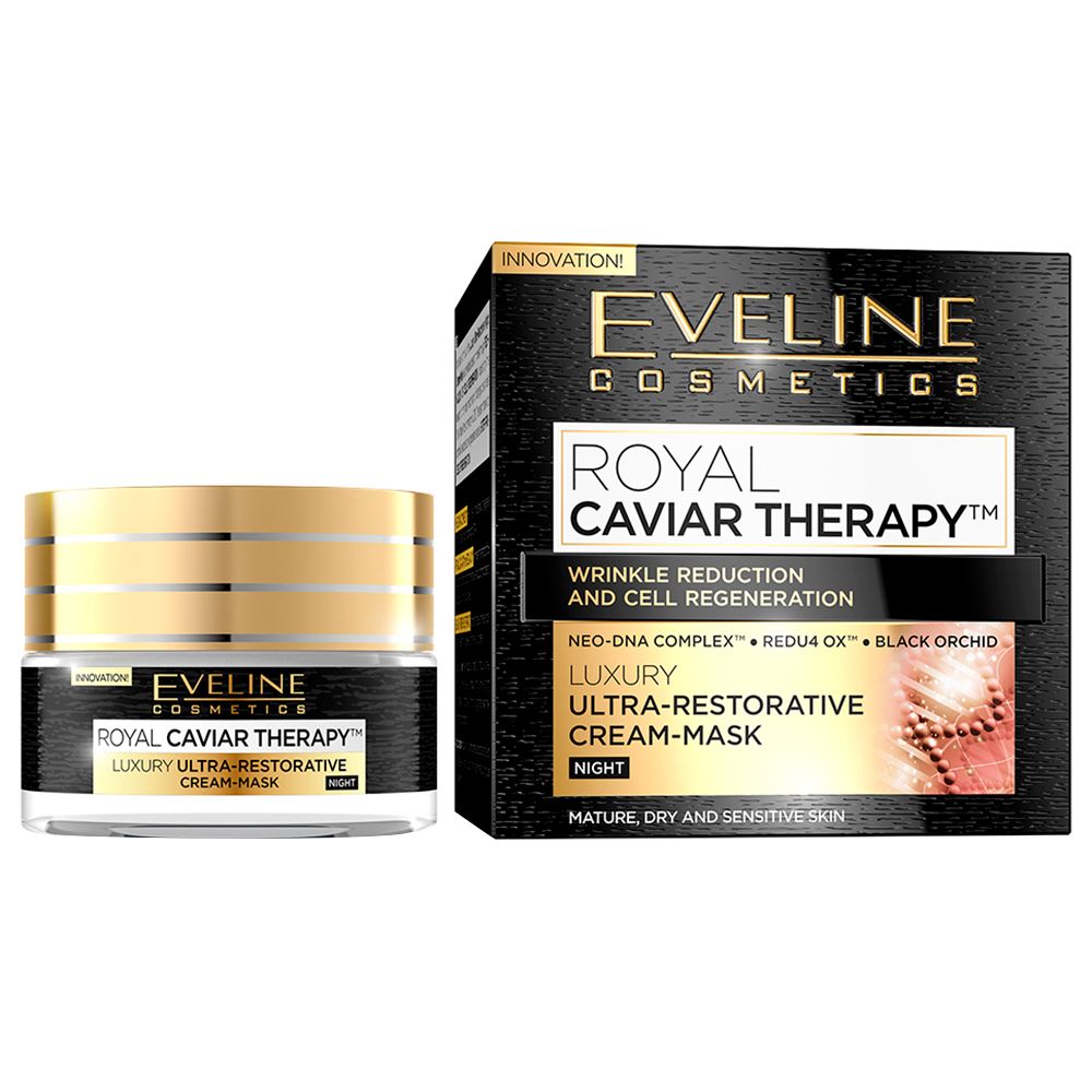 Eveline - Royal Caviar Therapy Night Cream-Mask 50ml