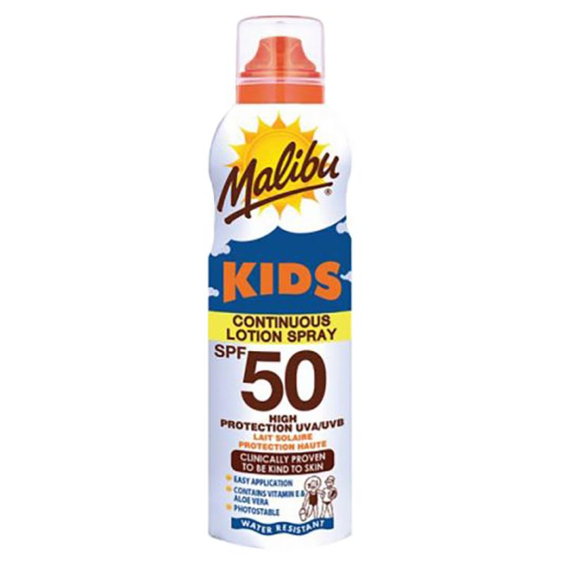 Malibu - Kids Sun Protection Continuous Spray SPF50 175ml