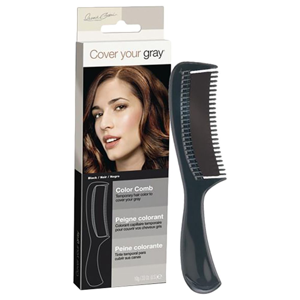 Cover Your Gray Colour Comb Black 10g