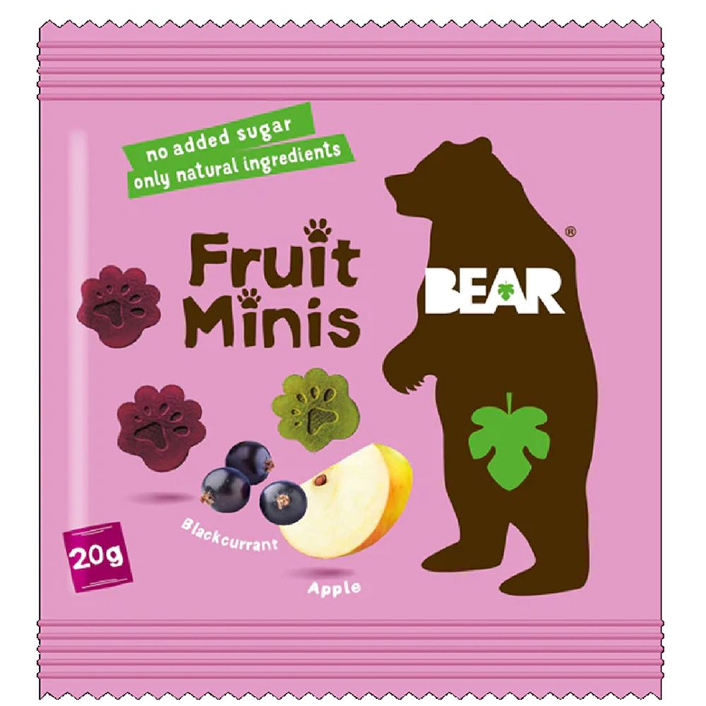Bear - Paws Apple & Blackcurrant - Baby And Kids Snack