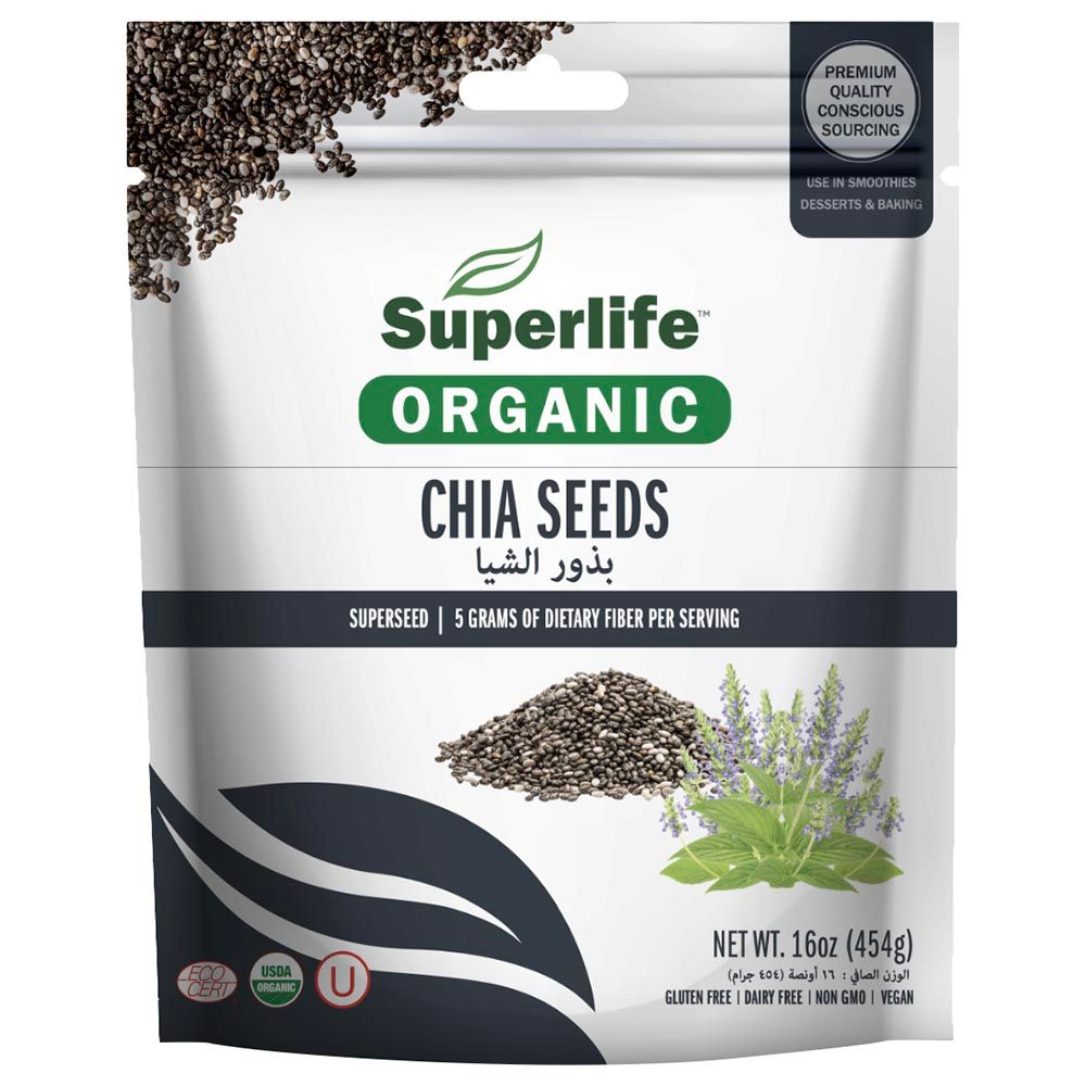 Superlife - Chia Seeds - 454 g