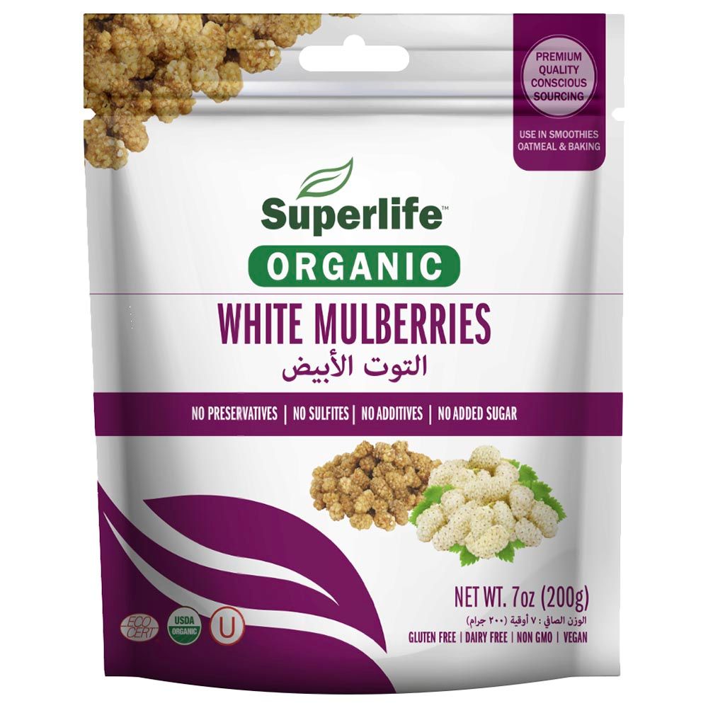 Superlife - White Mulberries - 200g