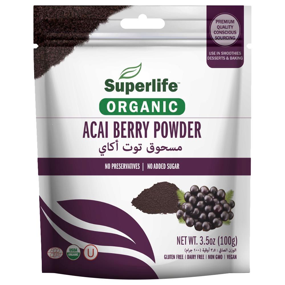 Superlife - Acai Berry Powder - 100g