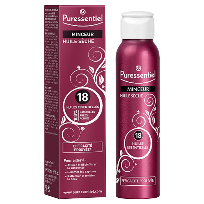 Puressentiel Slimness Dry Oil With 18 Essential Oils 100ml
