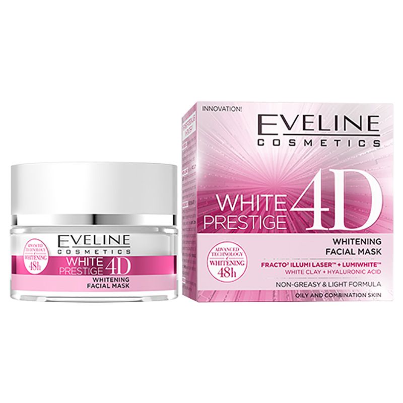 Eveline - White Prestige 4D Whitening Facial Mask 50ml
