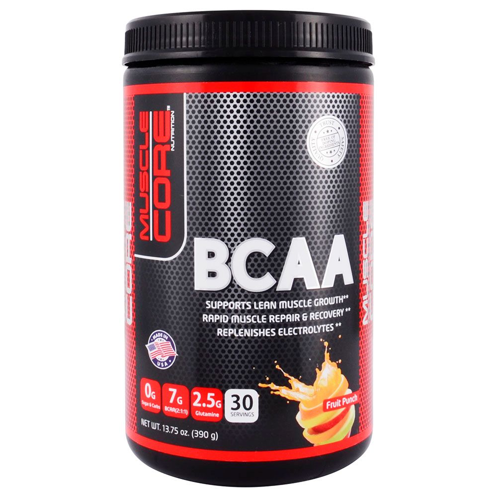مكمّل غذائي بي سي أي أي (BCAA ) بالبطيخ 30 حصة من ماسل كور
