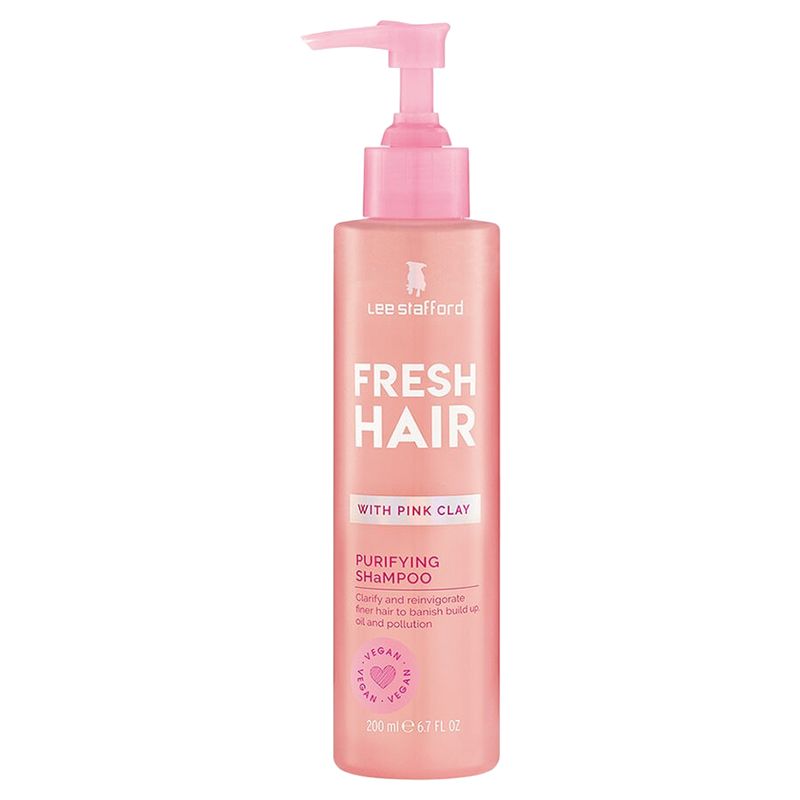 Lee Stafford - Fresh Hair with Pink Clay Shampoo 200ml