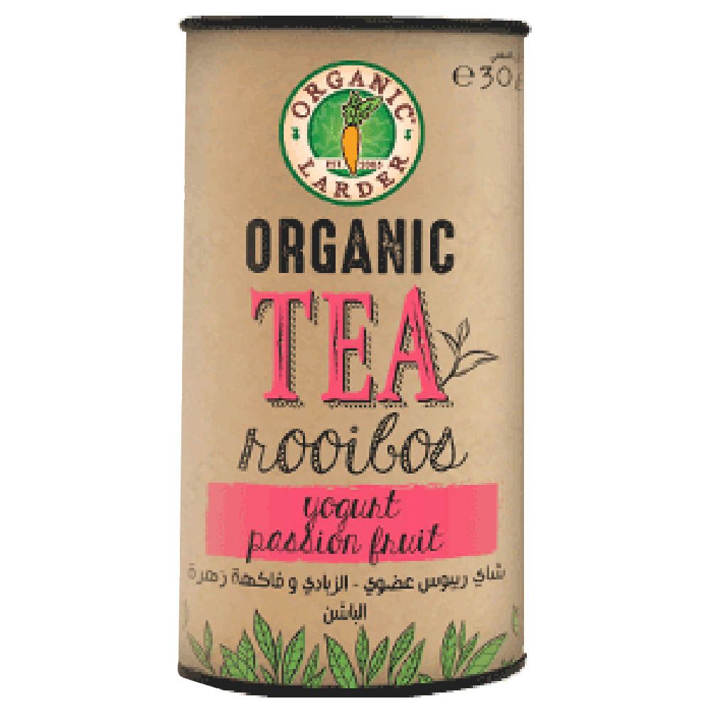 Organic Larder Rooibos w/ Yoghurt + Passionfruit 30g