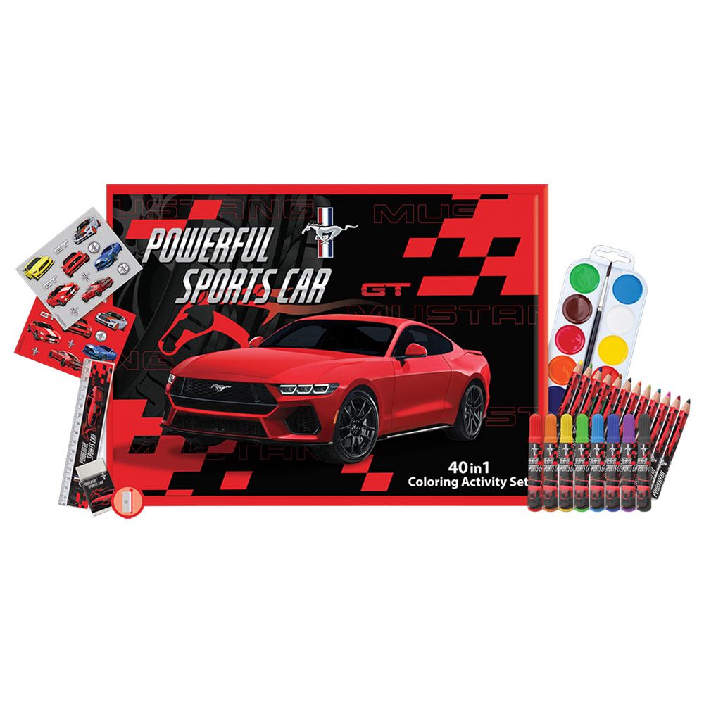 Mustang - 40-In-1 Activity Set