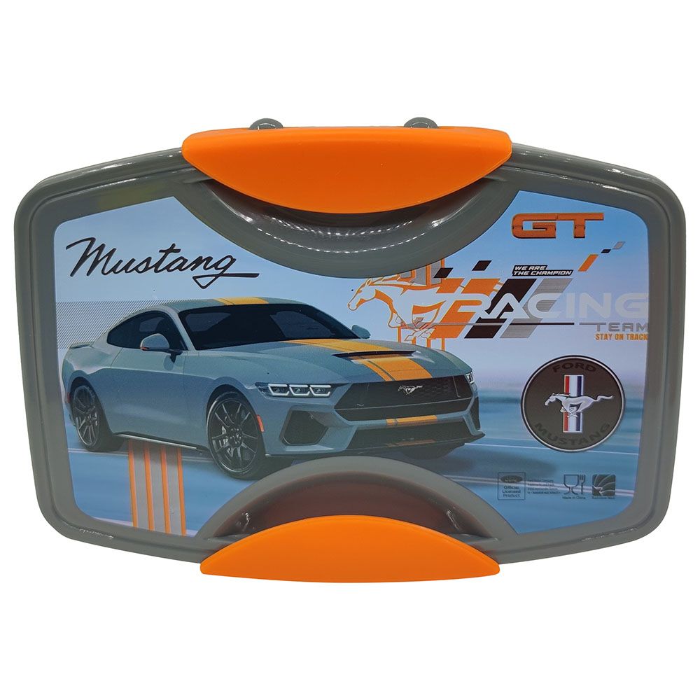 Mustang - Pp Lunch Box W/ Fork & Spoon