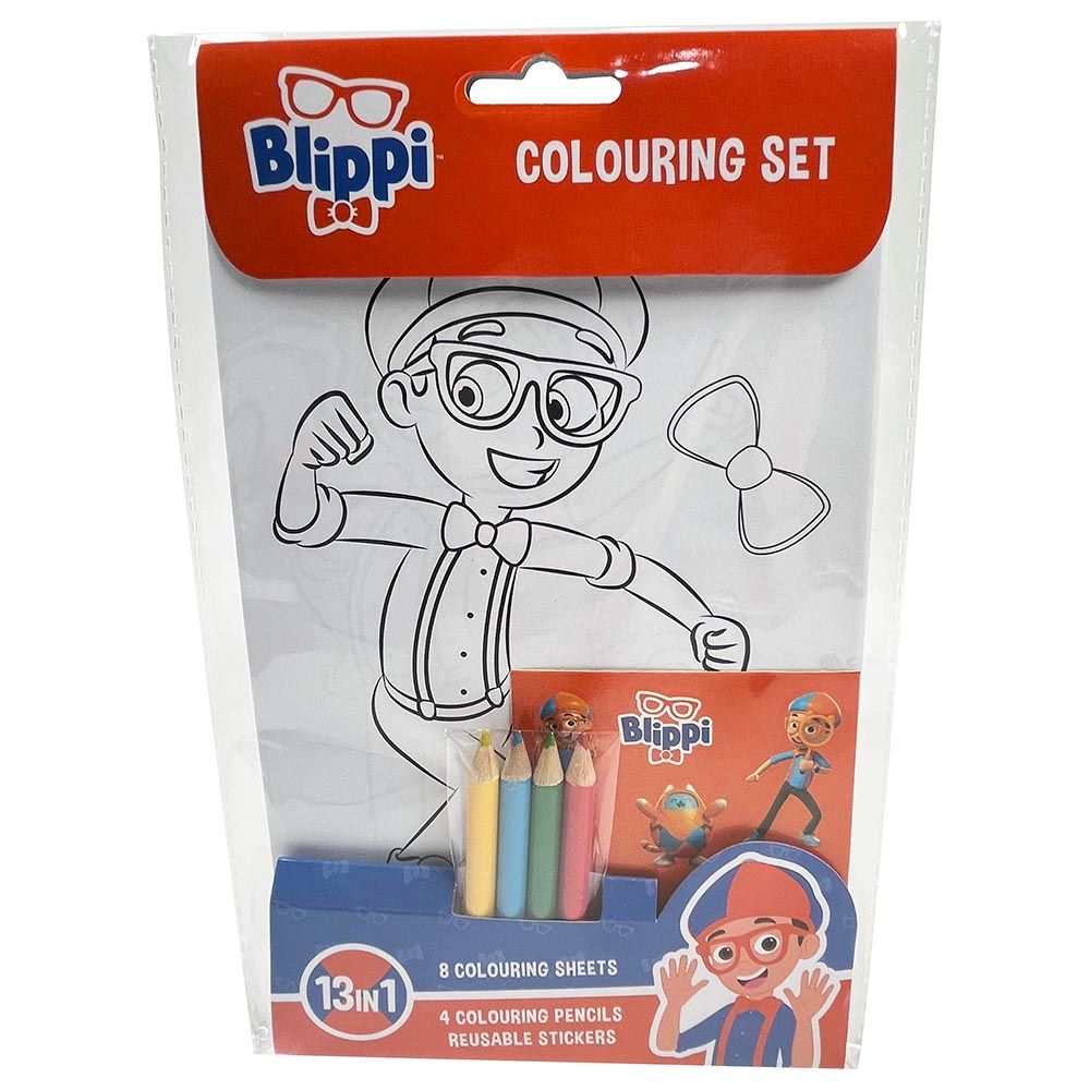 Blippi - Coloring Set