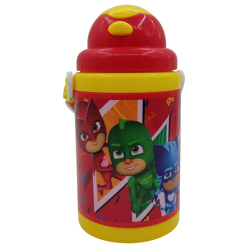 PJ Masks - Pp Water Bottle W/ Strap - 460Ml