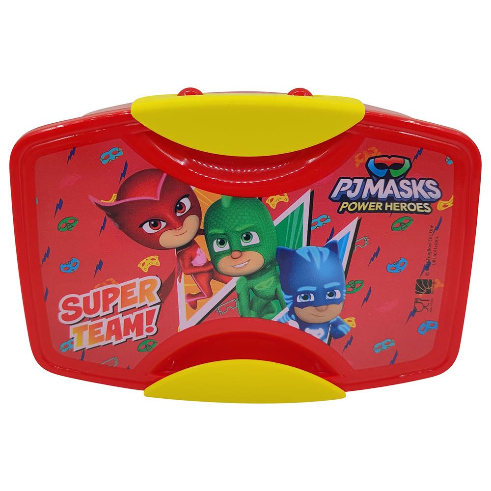 PJ Masks - Pp Lunch Box W/ Fork & Spoon