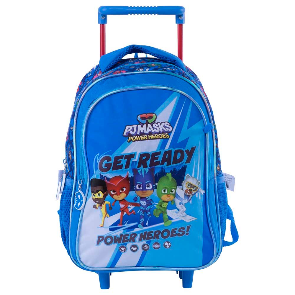 PJ Masks - Trolley Bag w/ Main Compartments & Side Pockets - 13-Inch