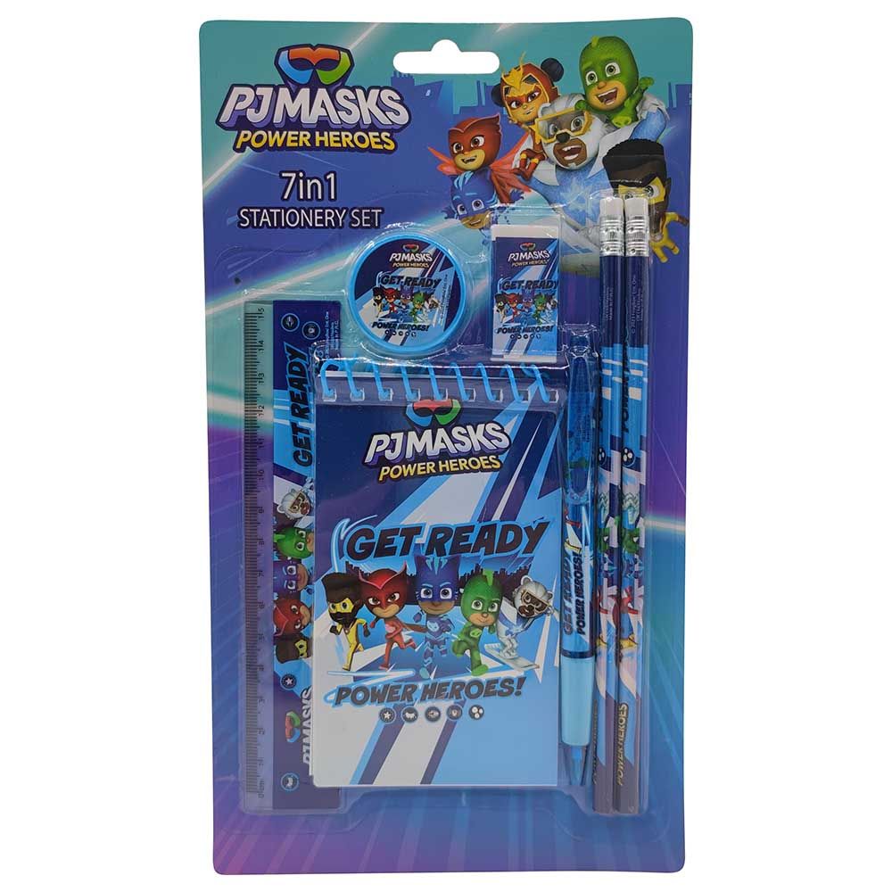 PJ Masks - Stationery Set - 7Pcs