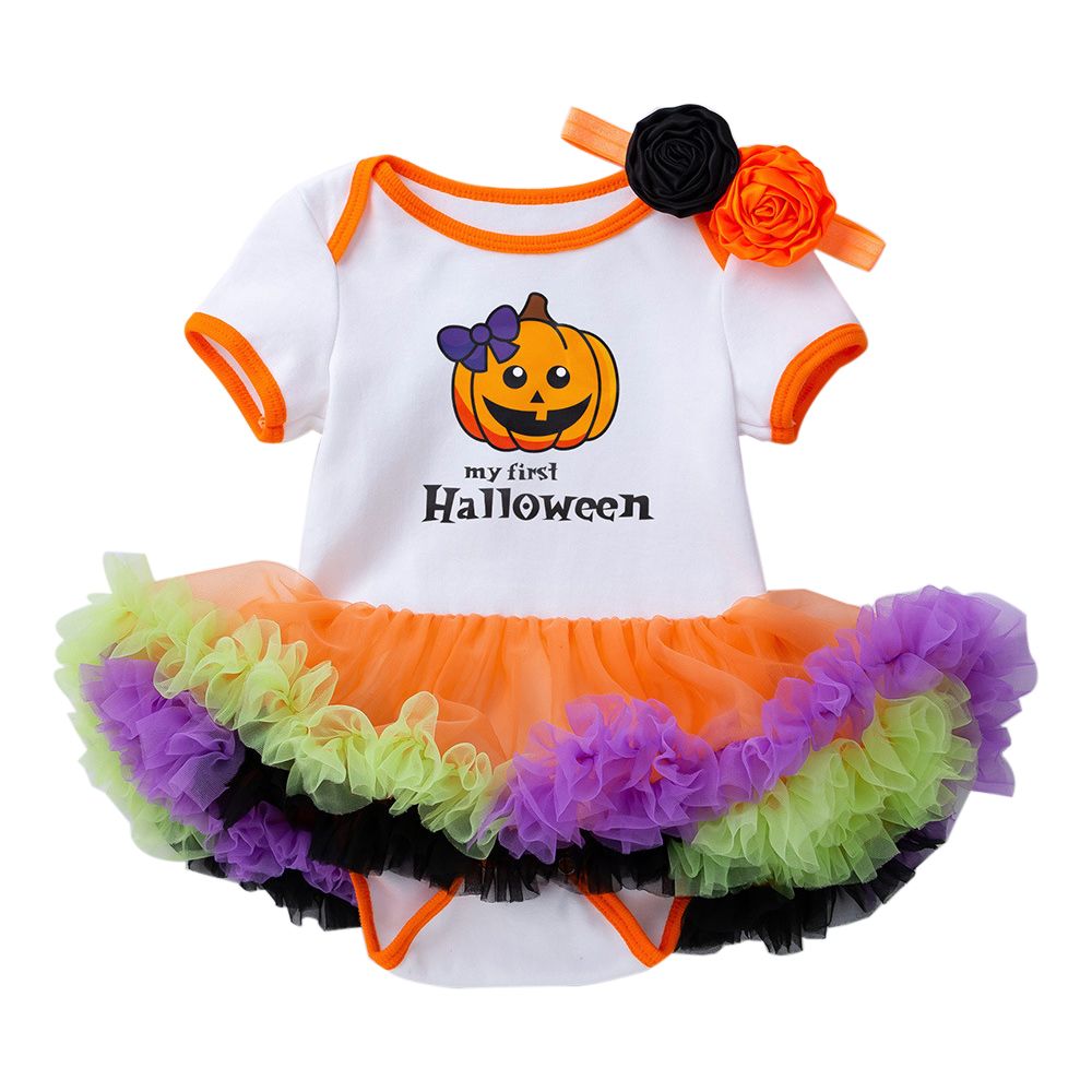 سبوكي باي سوبر كيوت - تبان (بربتوز) - ياقة دائرية - أصفر