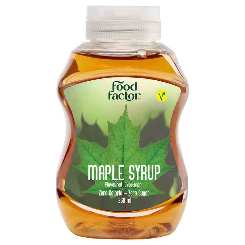 Food Factor - Zero Sugar & Zero Calorie Maple Syrup 260ml